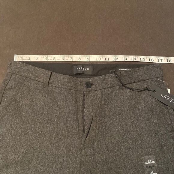 Women’s Pacsun Slim Tapered Wool Blend Pants Size 33 NWT - Picture 6 of 13